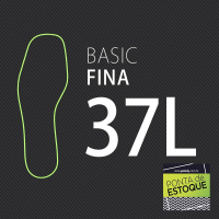 PALMILHA BASIC FINA COUROTEX 37L • PONTA ESTOQUE