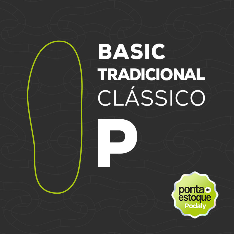PALMILHA BASIC TRADICIONAL COBERTURA COUROTEX P CLASSICA • PONTA ESTOQUE