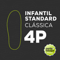 PALMILHA INFANTIL STANDARD COBERTURA EVAPOD TAMANHO 28 (4P) CLASSICA • PONTA ESTOQUE