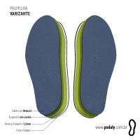 PALMILHA VARIZANTE COBERTURA HTEXCEL EVAPOD33