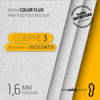 03 PLACAS • PLACA RESINA COLORFLUX BRANCA 1,6MM 890X410M
