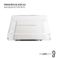 PODOSCOPIO DE ACRILICO 