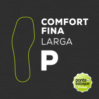 PALMILHA CONFORT FINA COBERTURA EVAPOD28 P LARGA • PONTA ESTOQUE