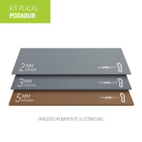 KIT PLACAS PODADUR70 420X200MM