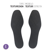 PALMILHA TEXTUR ESTREITA