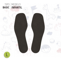 PALMILHA INFANTIL BASIC LARGA 