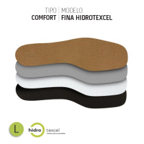 PALMILHA COMFORT FINA LARGA COM COBERTURA HTEXCEL