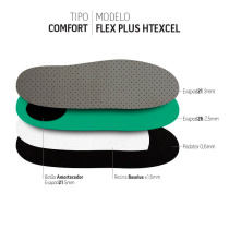 PACOTE • PALMILHA COMFORT FLEX PLUS COBERTURA EVAPOD