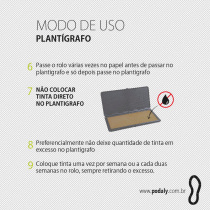 PLANTIGRAFO PODALY COM ROLO