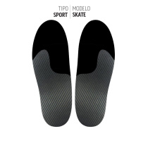 PACOTE • PALMILHA SPORT SKATE COM COBERTURA HIDROTEXCEL