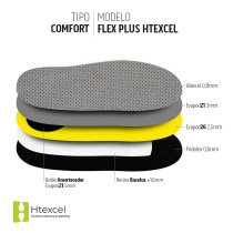 PALMILHA COMFORT FLEX PLUS COBERTURA HTEXCEL