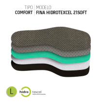 PALMILHA COMFORT FINA LARGA EVAPOD21 SOFT COM COBERTURA HTEXCEL 