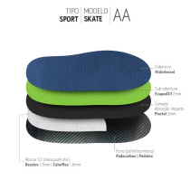 PALMILHA SPORT SKATE COBERTURA HTEXCEL