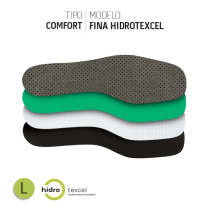 PALMILHA COMFORT FINA LARGA COM COBERTURA HTEXCEL
