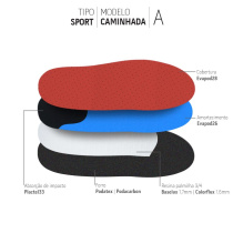 PACOTE • PALMILHA SPORT CAMINHADA A