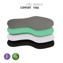 PALMILHA COMFORT FINA ESTREITA COM COBERTURA EVAPOD21 SOFT 