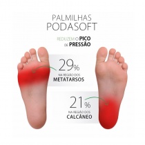 PALMILHA COMFORT FINA ESTREITA COM COBERTURA EVAPOD21 SOFT 