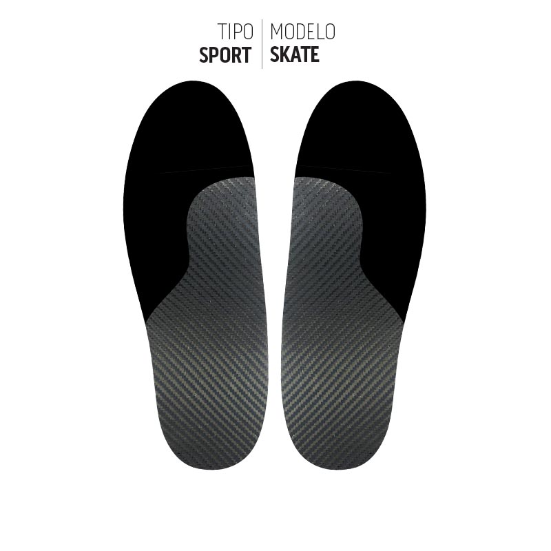 PACOTE • PALMILHA SPORT SKATE COM COBERTURA HIDROTEXCEL