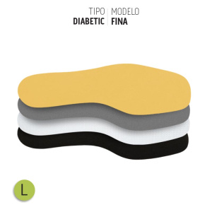 PALMILHA DIABETIC LARGA COBERTURA EVAMID