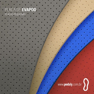 PAR • PLACAS PEQUENAS EVAPOD PERFURADO 300X110MM 