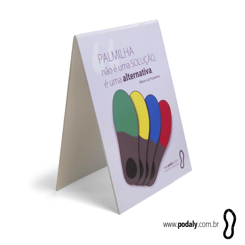 DISPLAY DE MESA • PALMILHA. UMA ALTERNATIVA