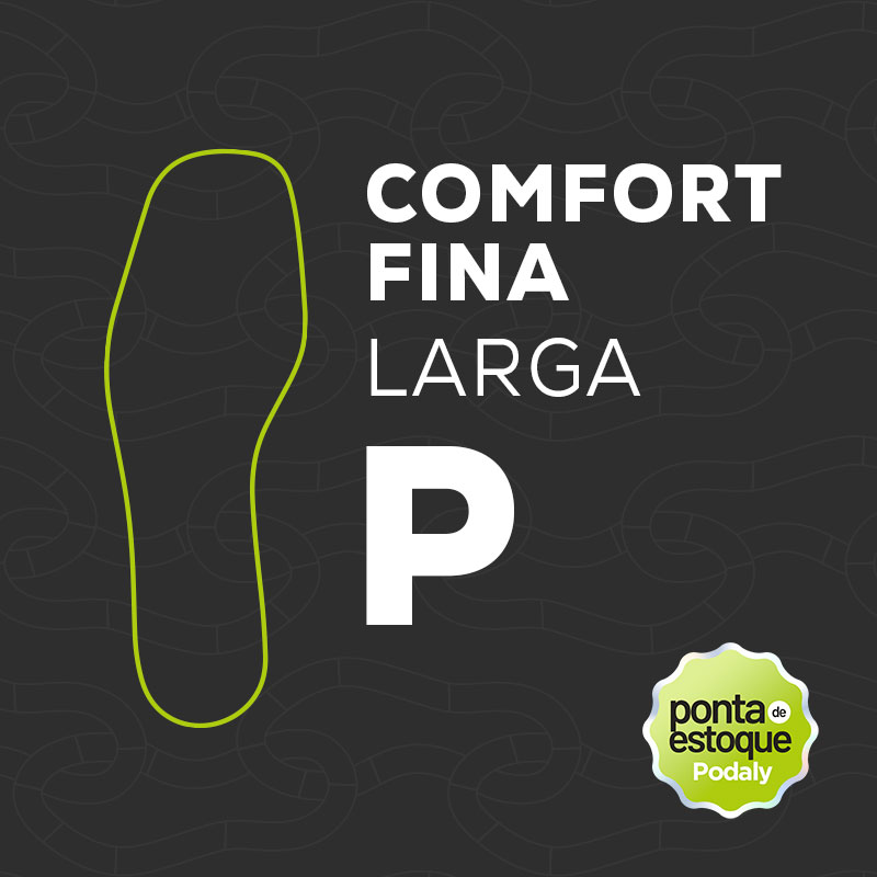 PALMILHA CONFORT FINA COBERTURA EVAPOD28 P LARGA • PONTA ESTOQUE