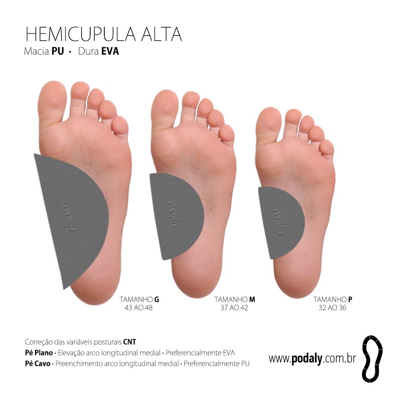 PACOTE • HEMICUPULA ALTA M • EVA 