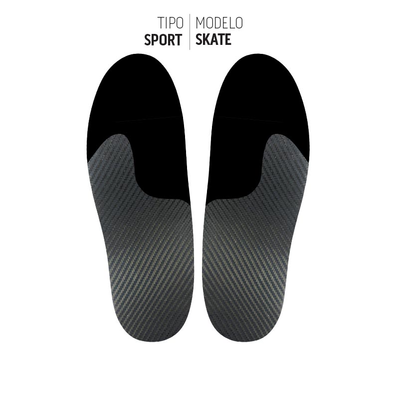 PACOTE • PALMILHA SPORT SKATE COM COBERTURA HIDROTEXCEL