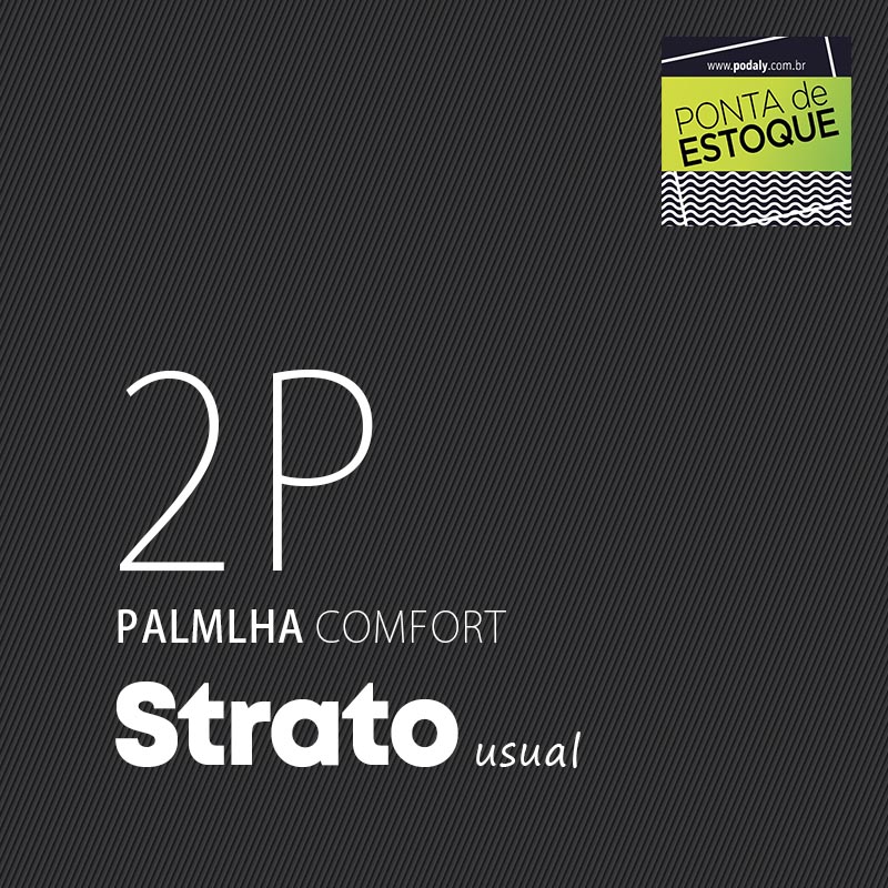 PALMILHA COMFORT STRATO COM COBERTURA EVAPOD33 USUAL 2P • PONTA ESTOQUE