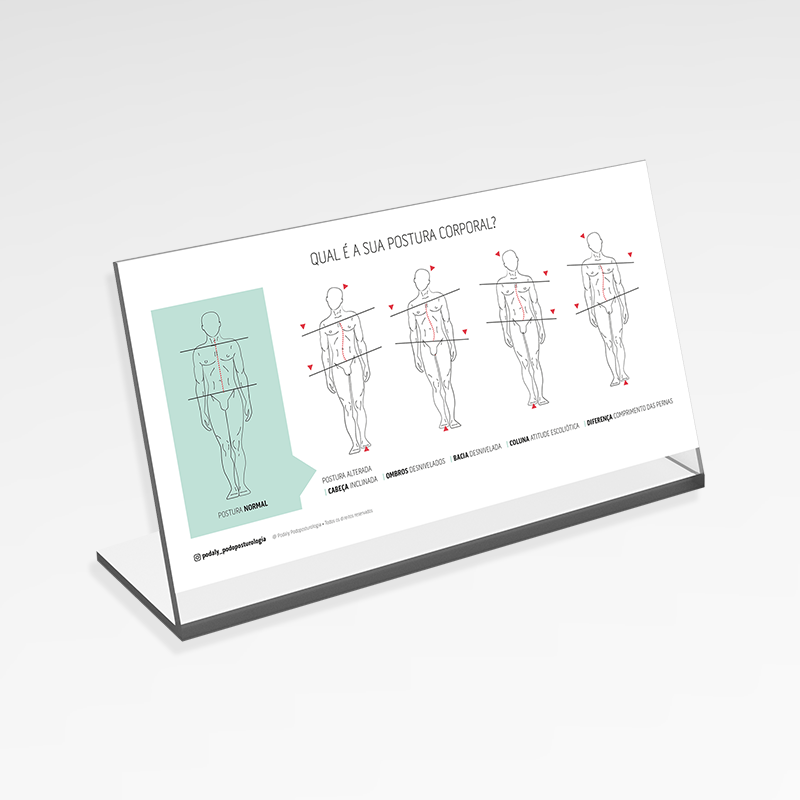 DISPLAY ACRILICO QUAL POSTURA